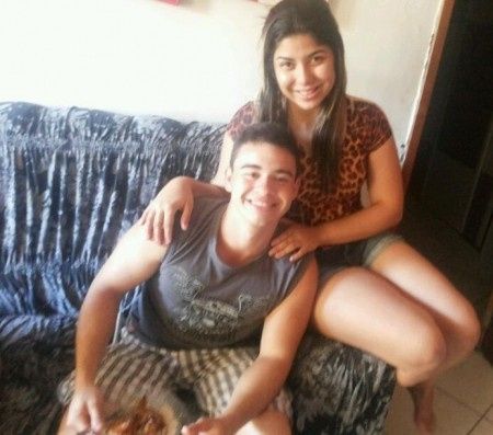 A primeira foto juntos ! - 3