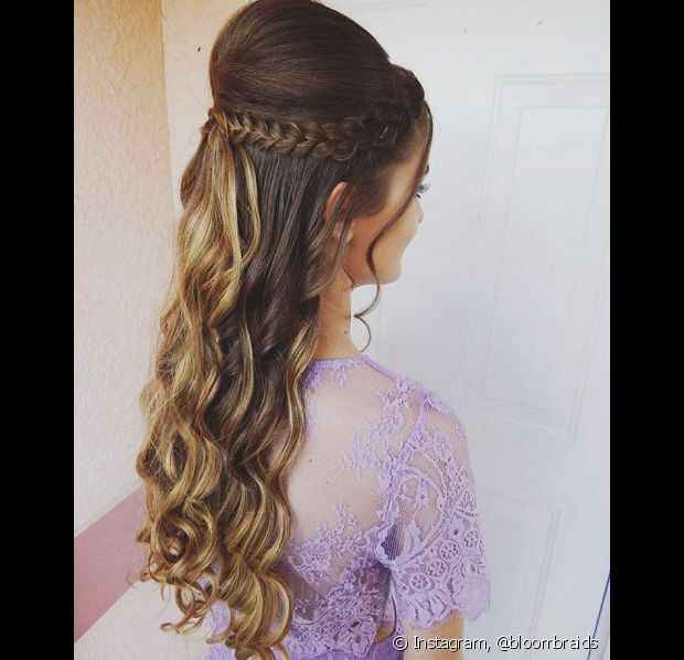 Qual será o tipo do penteado? - 1