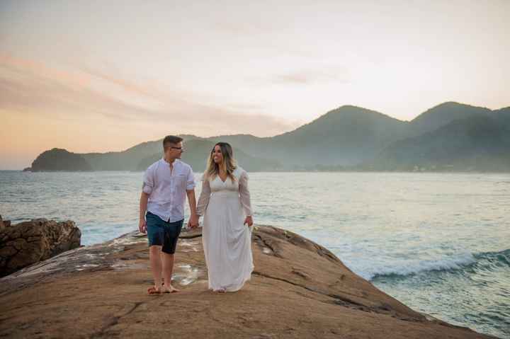 Nosso pré wedding em Trindade - Paraty - 14
