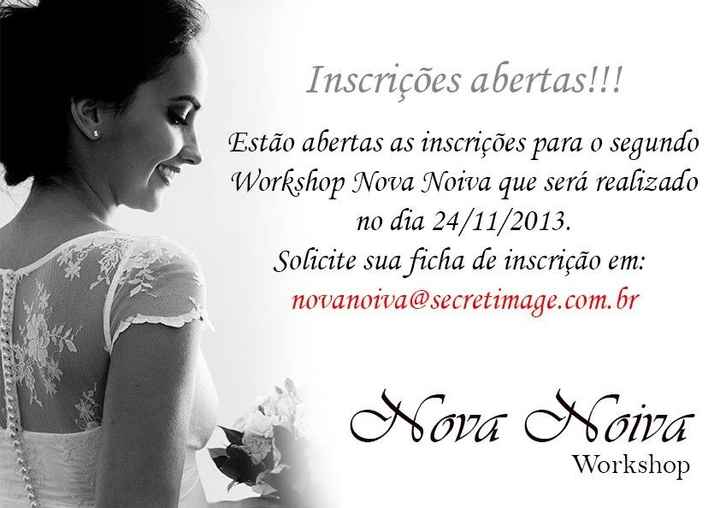 Workshop Nova Noiva 2013 em Brasília