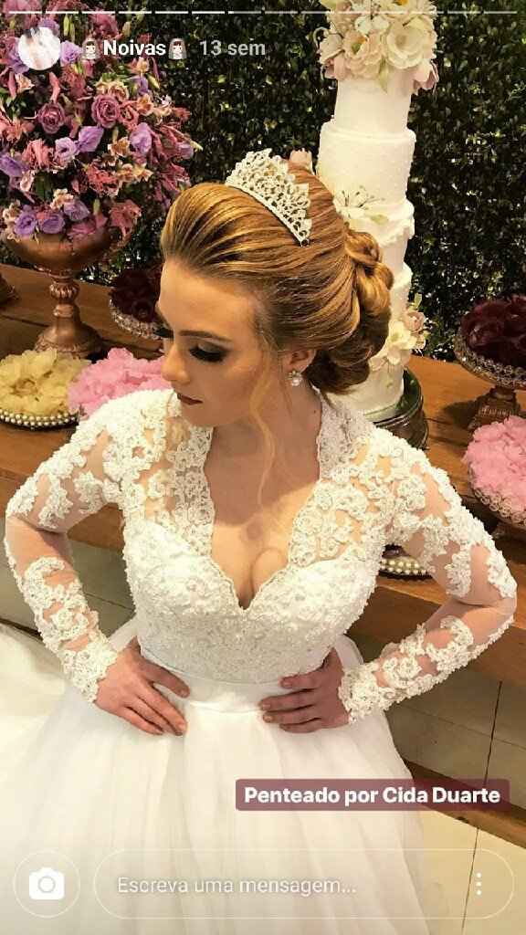 Qual será o tipo do penteado? - 1