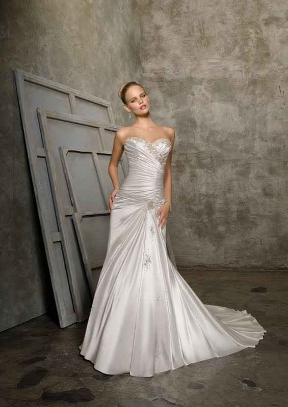 Vestido semi sereia