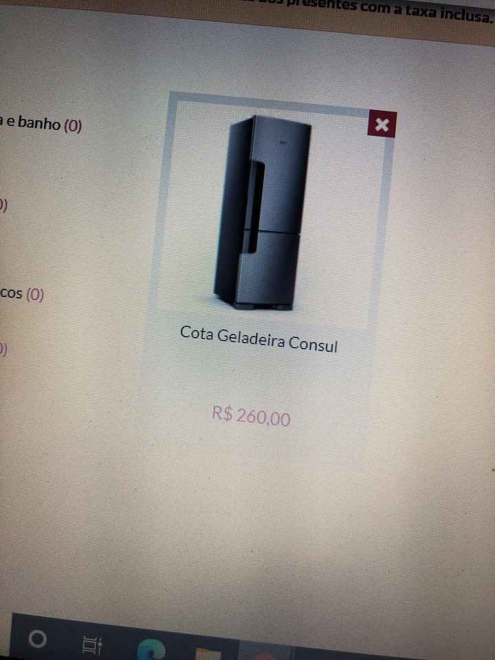 Lista de presentes - 1