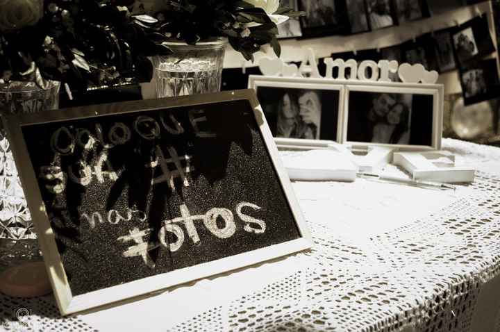 Fiz um painel com Fotos de todos os convidados (Surpresa, eles não sabiam) 