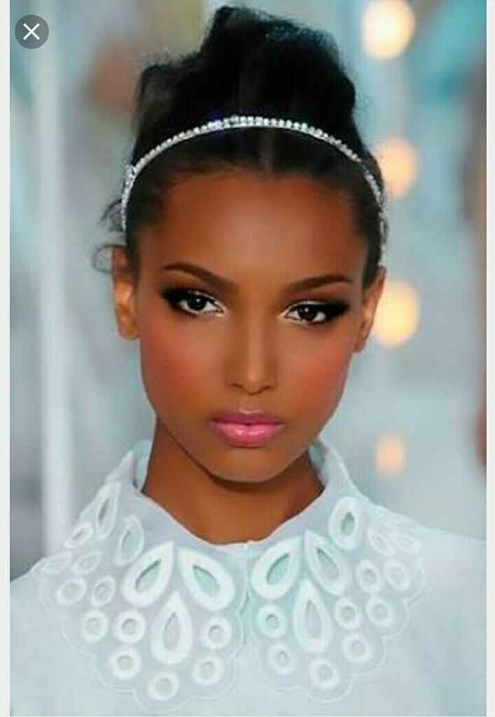 InspiraÇÃo - make noivas negras - ensaio ou casamento civil - 1