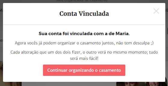 Como vincular contas