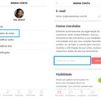 Como vincular contas
