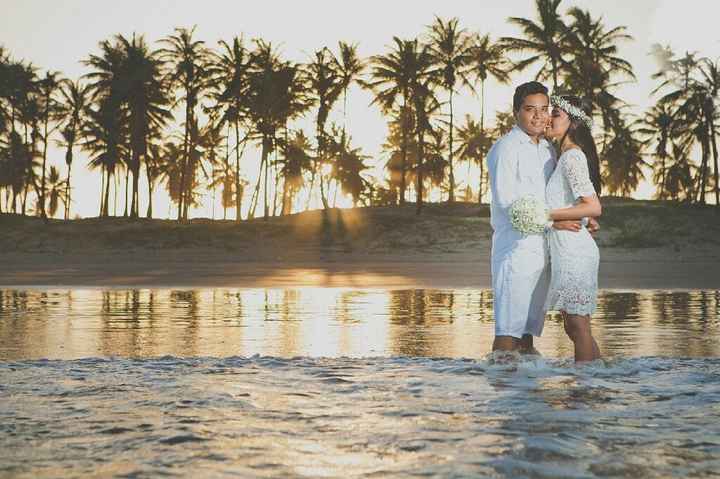 Wedding  na praia - 2