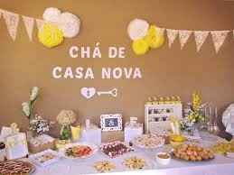 Chá de casa nova -  Decoração