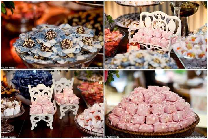 Azul tiffany com rosa