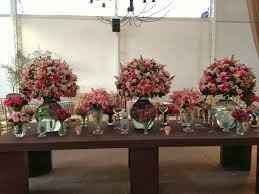 Decoração: rosa com vinho