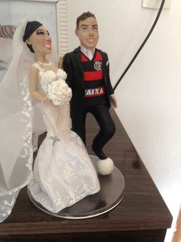 Topo de bolo #CarlaeLeonardo