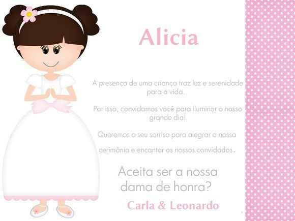 Arte que fiz para o convite