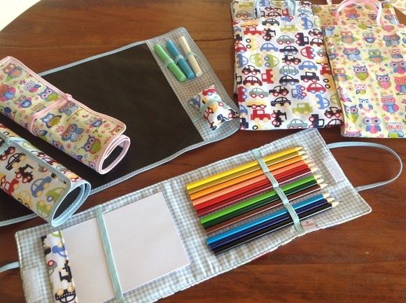 Mini lousa e caderno para pintar