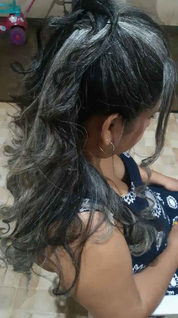 Meu Buquê e Teste do penteado! - 1