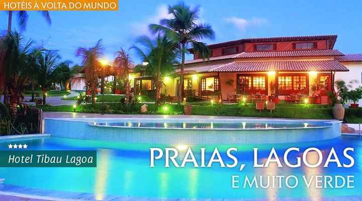Hotel Tibau Lagoa, muito lindo, quartos espaçosos