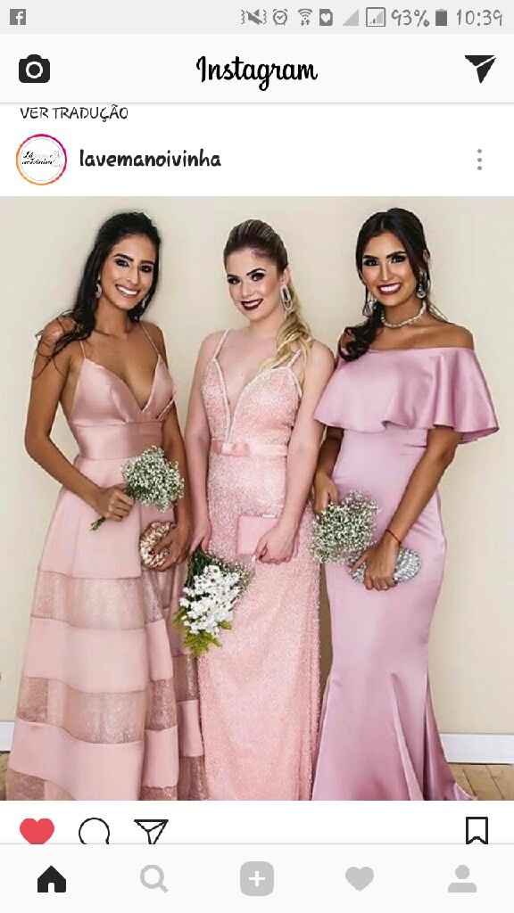 Vestidos das mães padronizados, e agora qual cor escolher? - 3