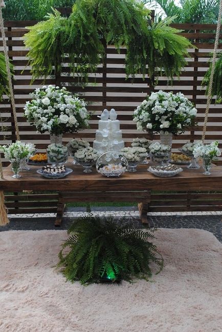 mesa do bolo