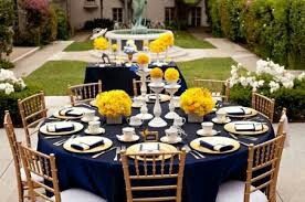 Decoração em amarelo é azul - 11