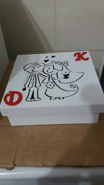 Convite padrinhos - caixinhas papelão ou mdf? - 1