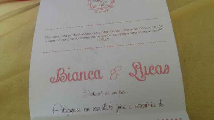 Vem ver a arte do meu conviteeee :d - 1