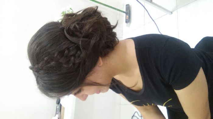 Meu teste de penteado. vem ver *-* - 3