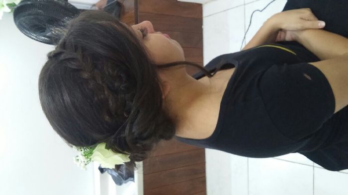 Meu teste de penteado. vem ver *-* - 4