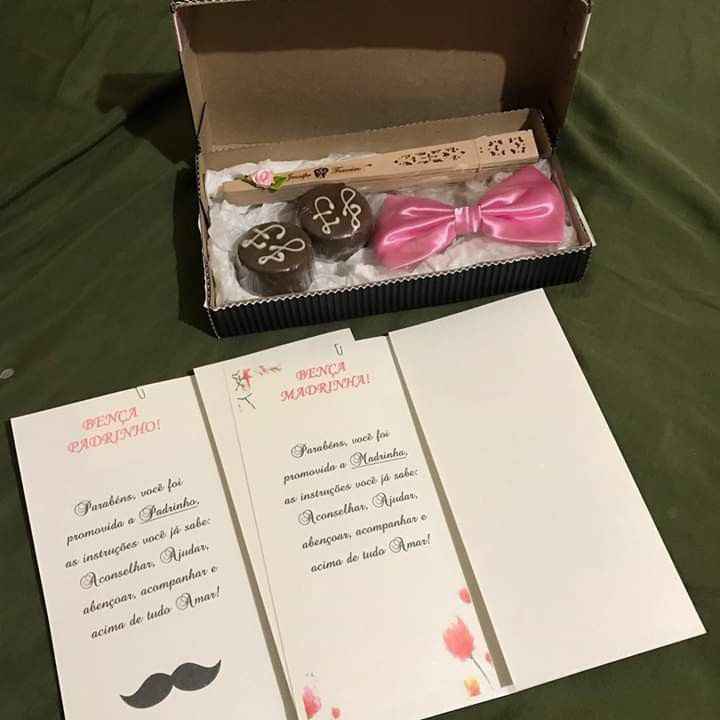 Presentes padrinhos - 3