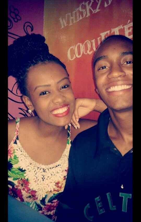 A primeira foto com o seu futuro marido - 1