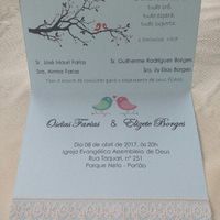 Convites prontos! vem ver... - 2