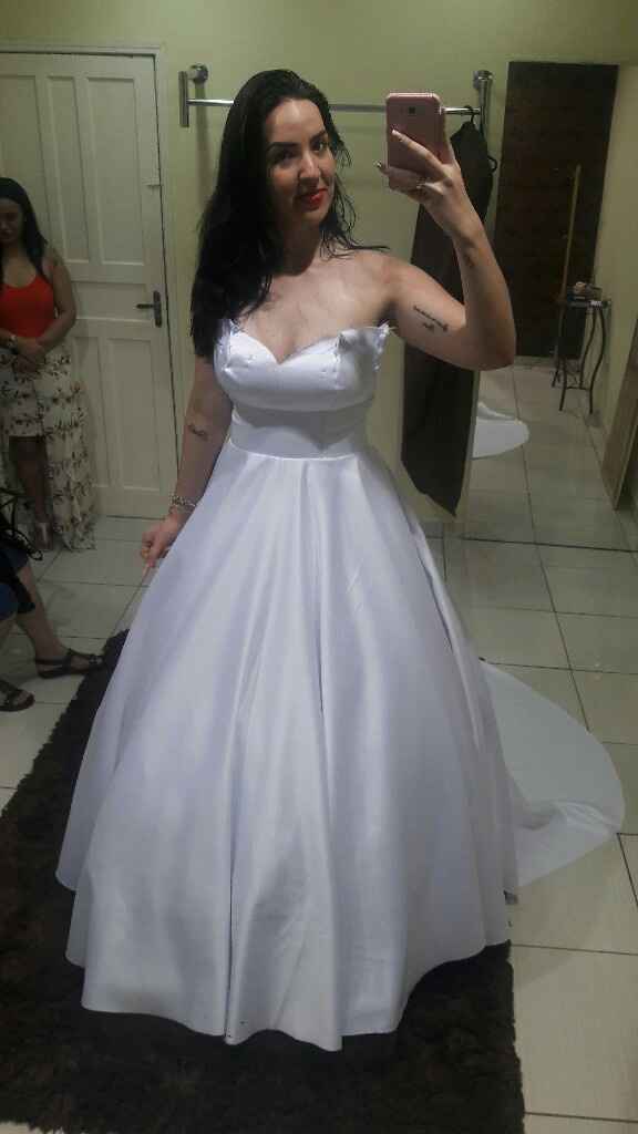 Primeira prova do vestido de noiva  ❤❤❤❤ - 3