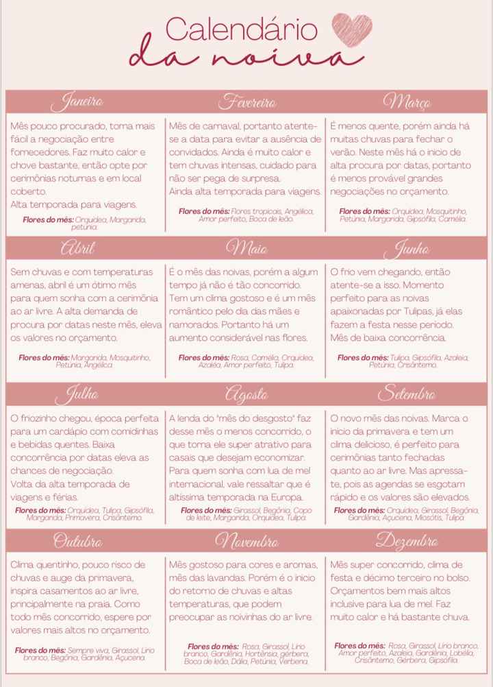 Casamento ao ar livre, qual mês? - 1