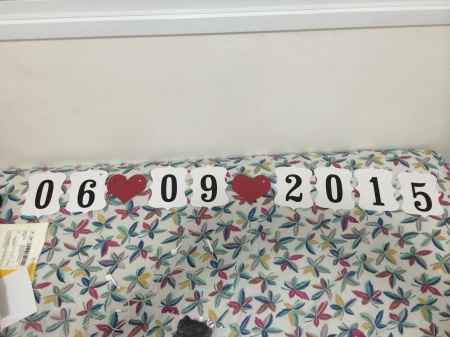 Faixa save the date