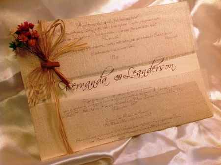 Convite casamento - 2