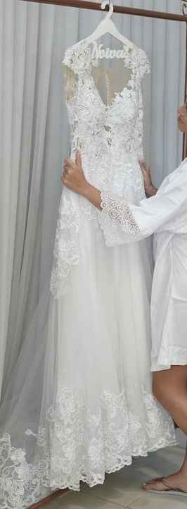 Vestido de Noiva à Venda - 1