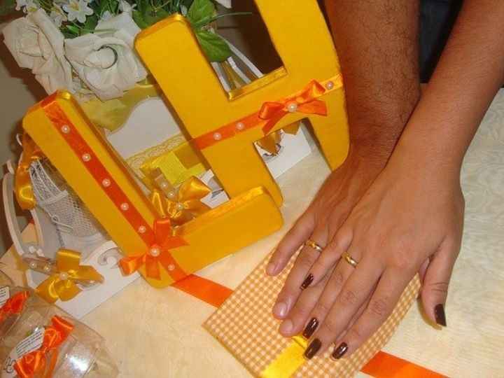Letras de isopor encapadas