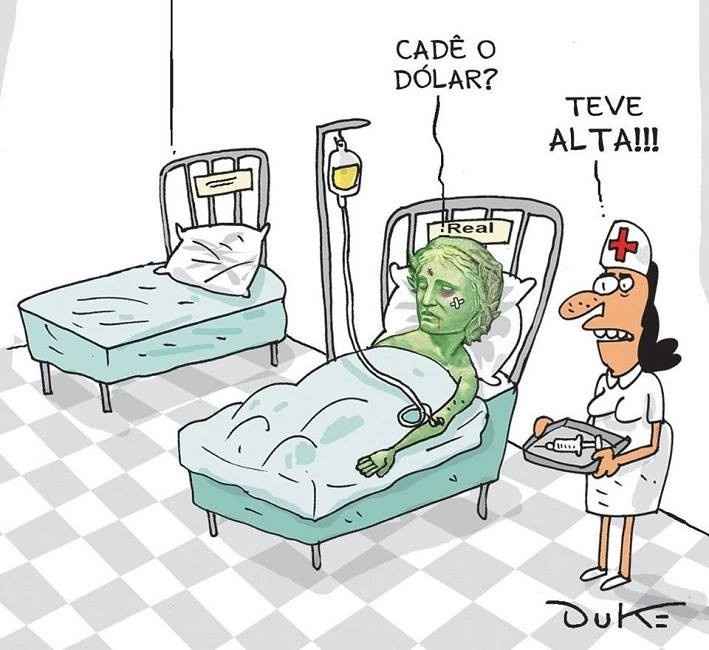 Dólar subindo