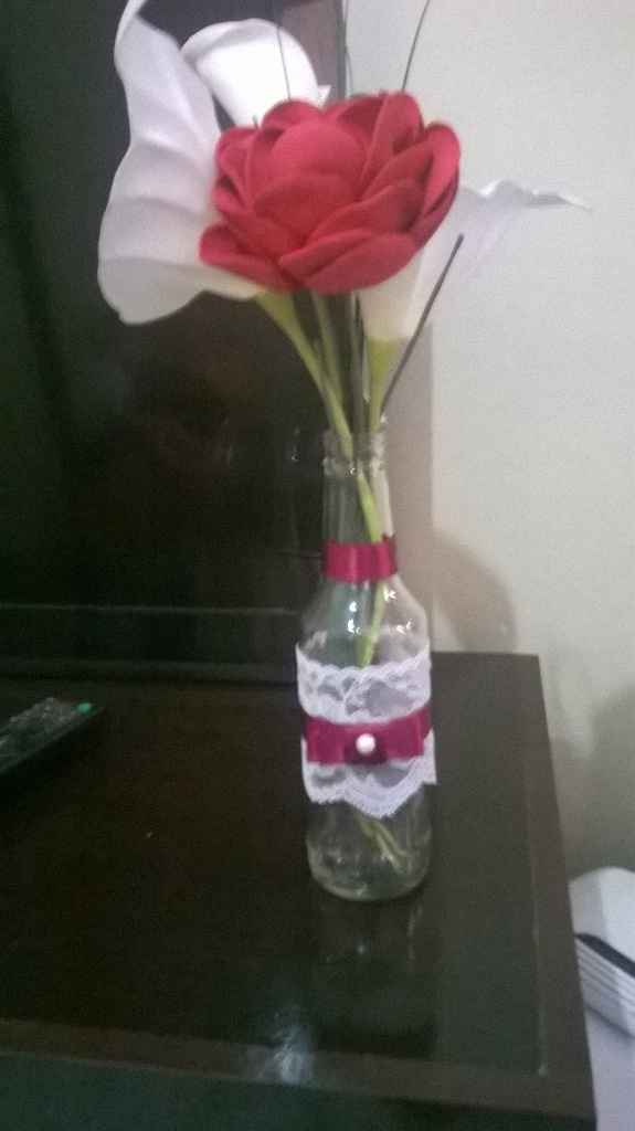Garrafa decorada