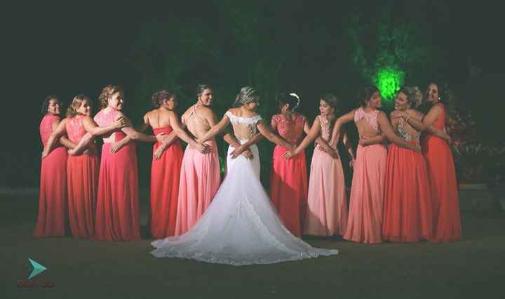 Minhas madrinhas lindas