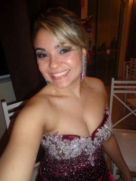 Eu de madrinha!!!