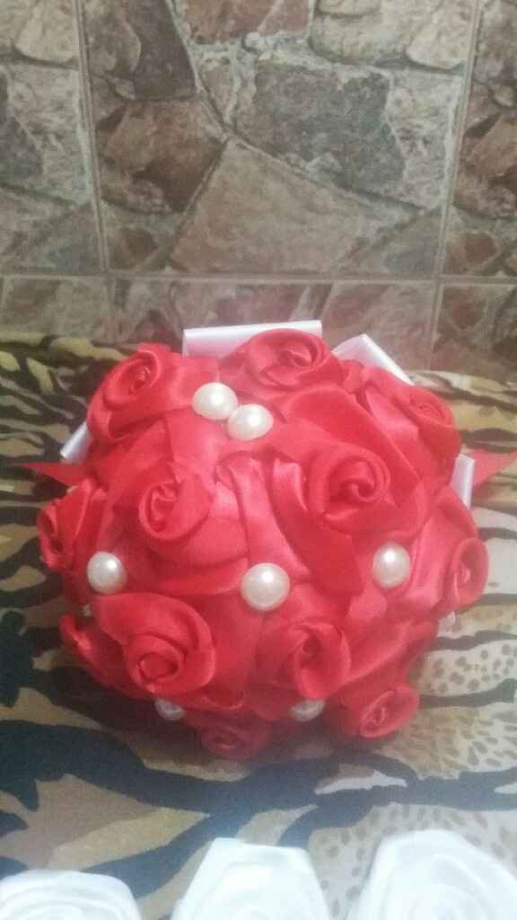  Buquê de Cetim para pré wedding  😍 - 1
