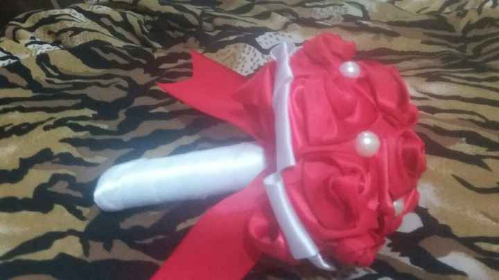  Buquê de Cetim para pré wedding  😍 - 2