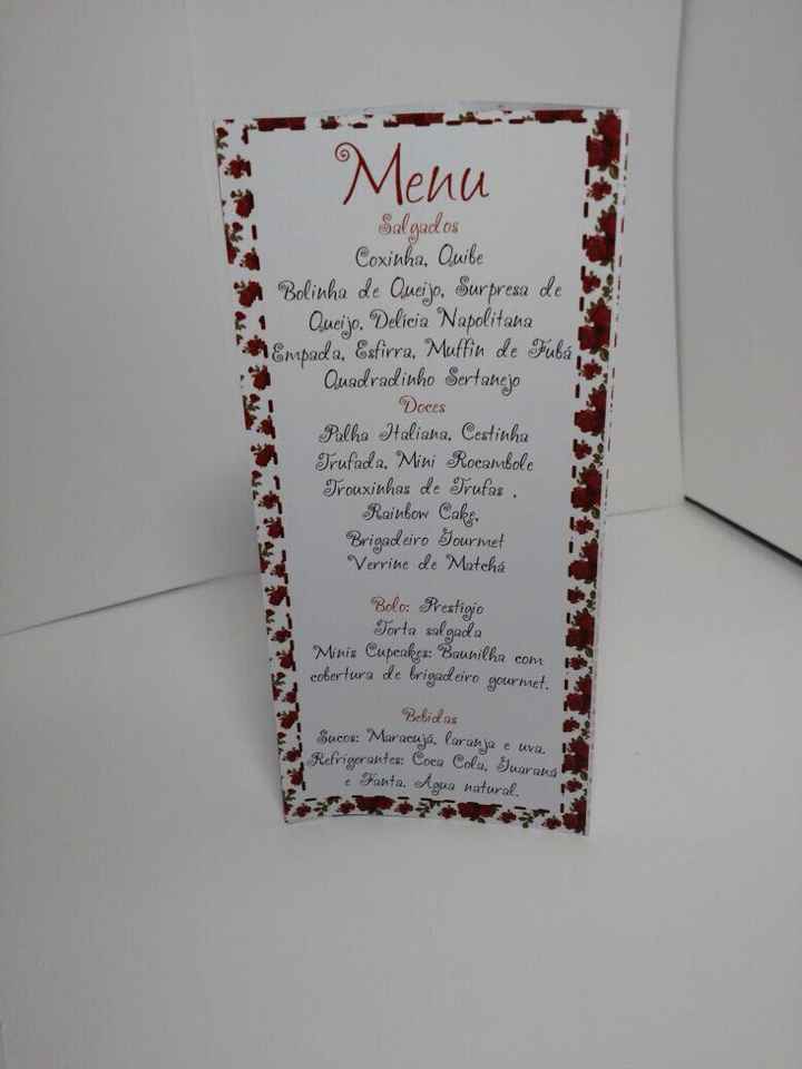 Decoração personalizada do meu chá de panela - 8