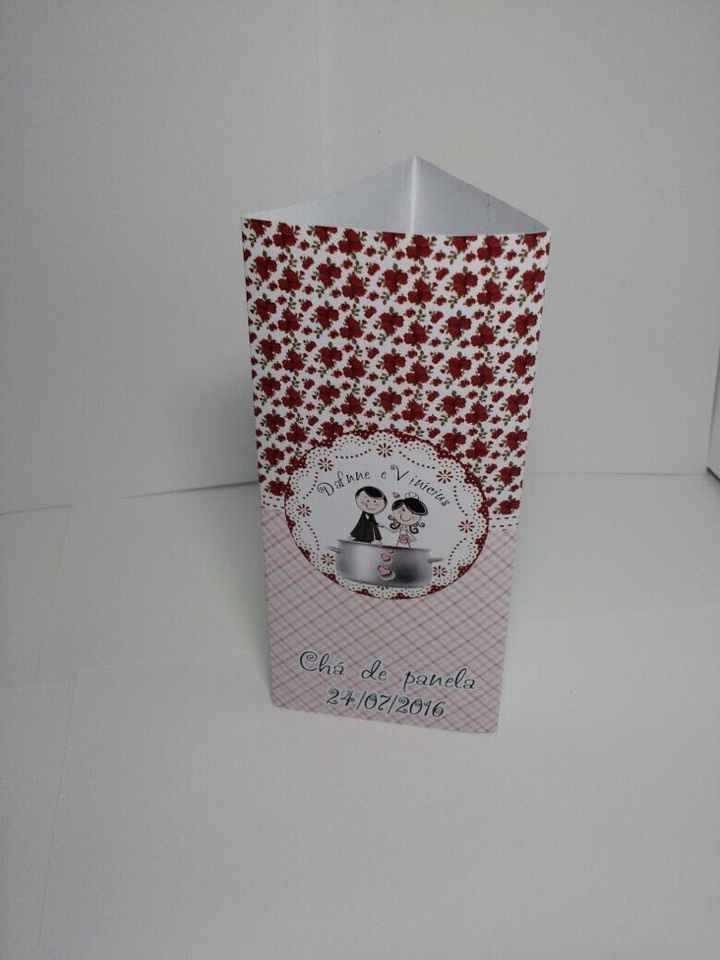 Decoração personalizada do meu chá de panela - 9