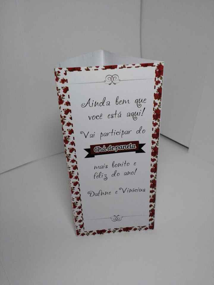 Decoração personalizada do meu chá de panela - 10