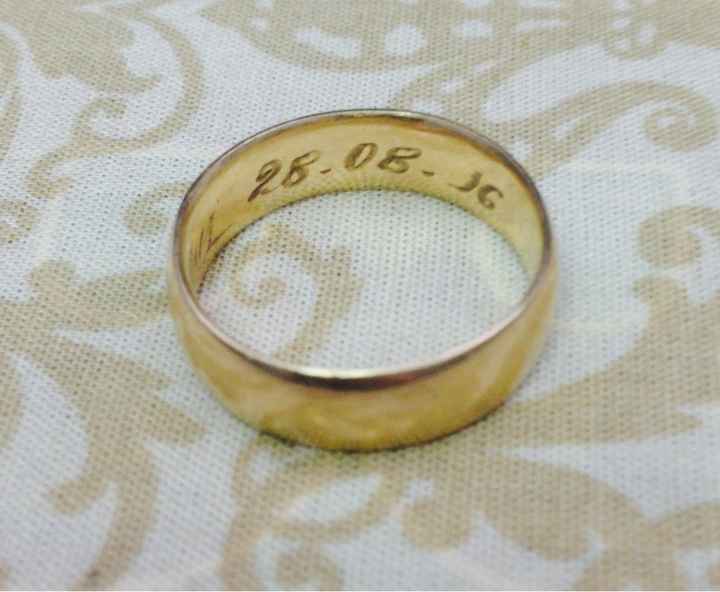 Minha aliança de casamento - 1