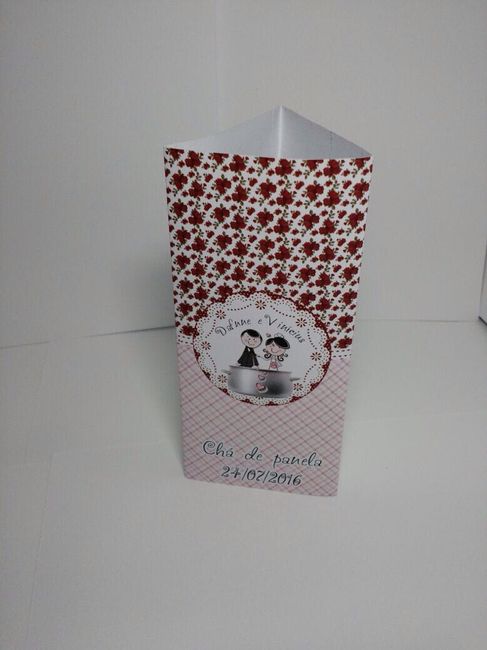 Decoração personalizada do meu chá de panela - 9