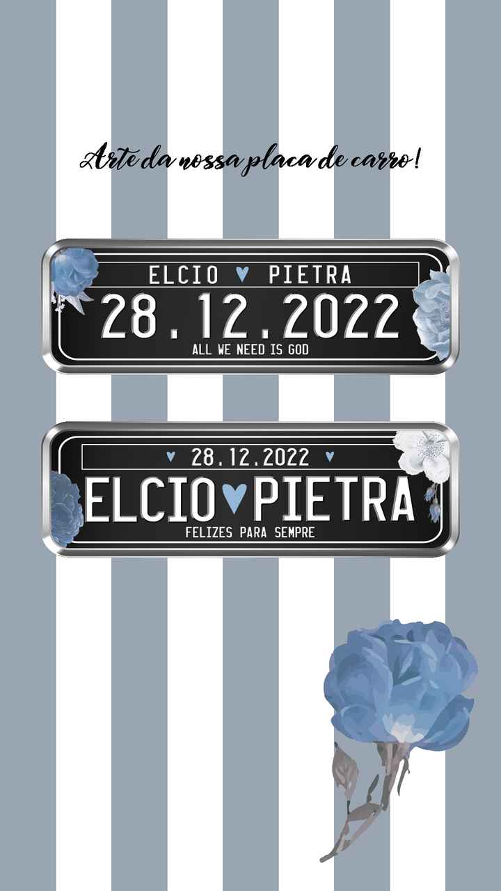 Placa de Carro Personalizada! - 1