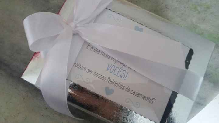 Convites para padrinhos - 1