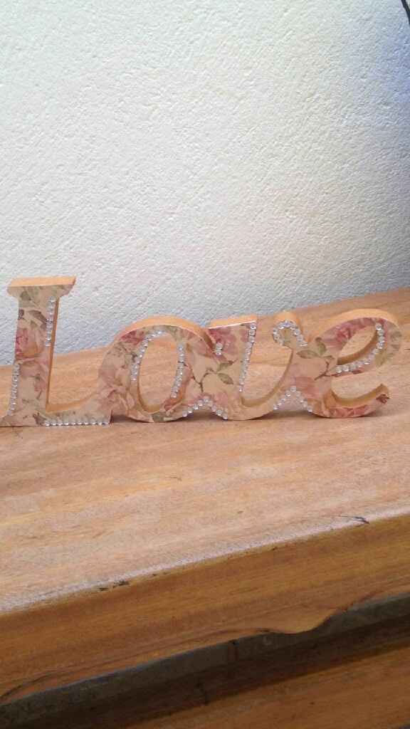 Minhas letras de mdf - 1
